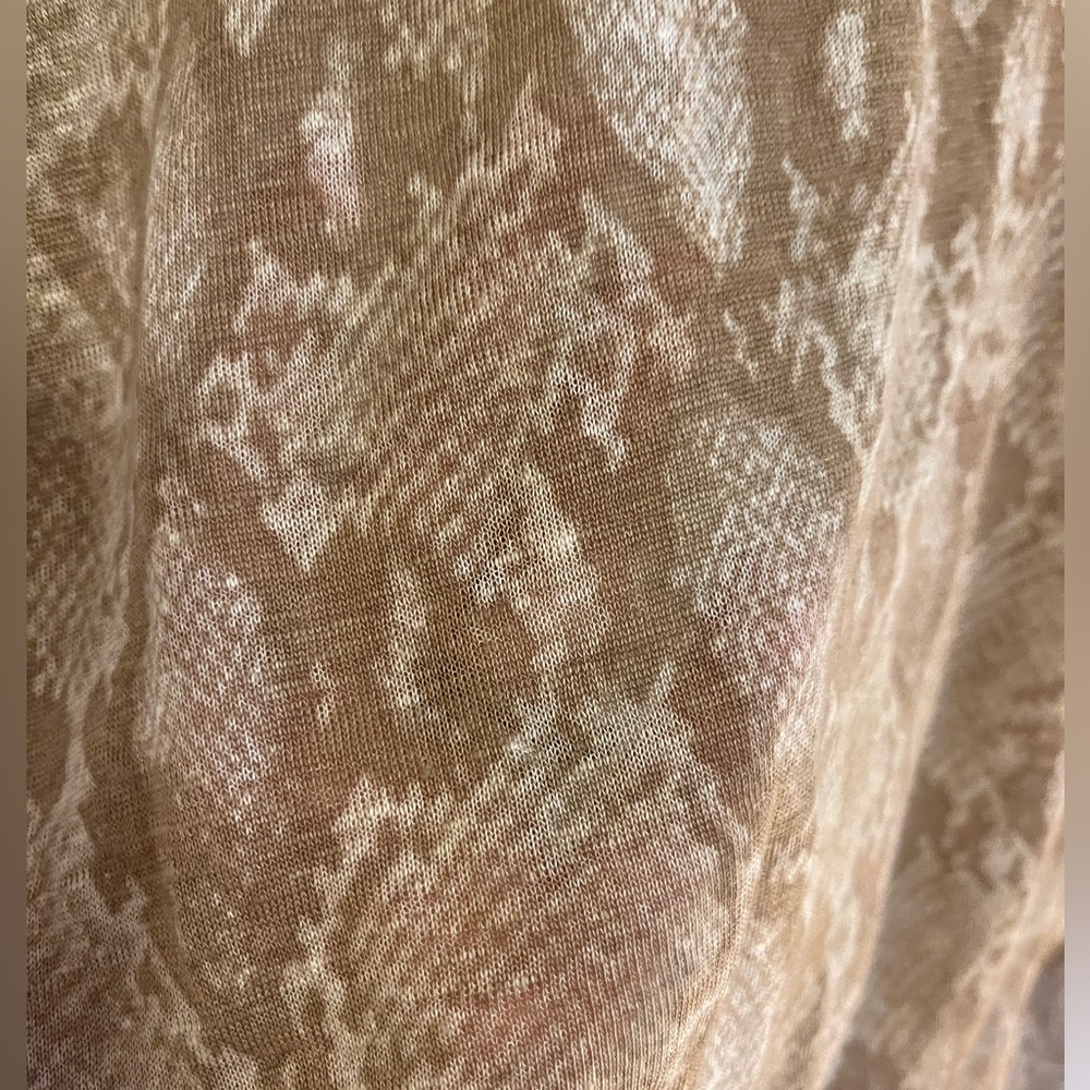 Lauren Ralph Lauren New with Tags- Linen Sweater- python print Women’s 2x - Picture 3 of 6